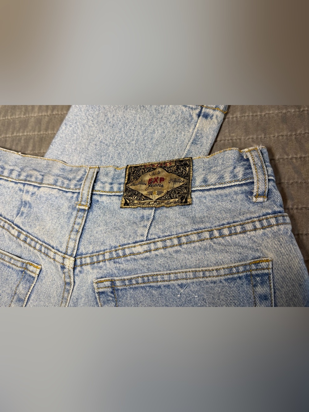 Vintage Express Y2K Light Blue Women’s 90’s Mom Jeans - Picture 4 of 10